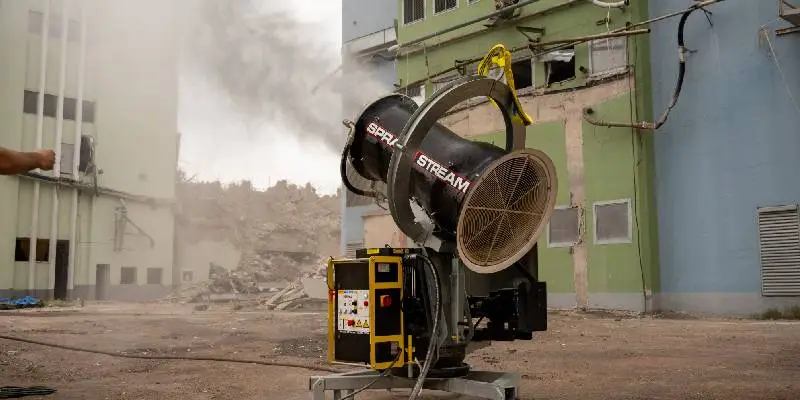 Fog & Mist Cannons | Industrial Dust Suppression - Hatoon Machinery